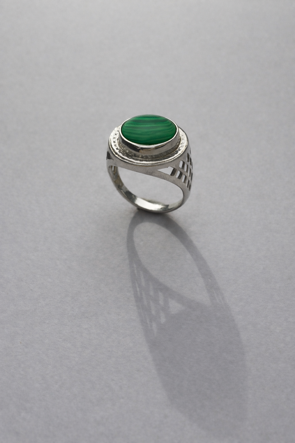 10. Malachite Signet Ring