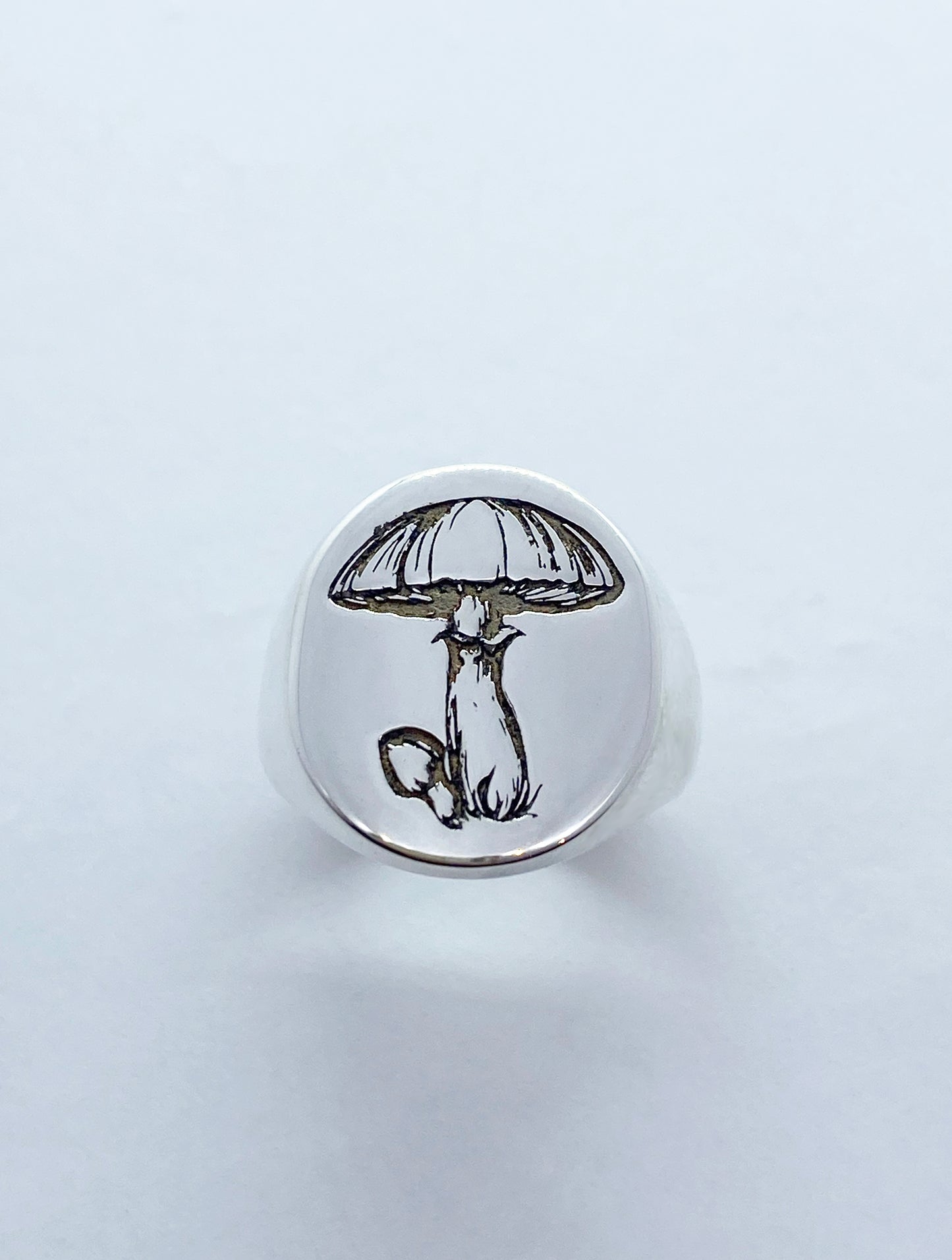 17. Magic Mushroom Signet RIng