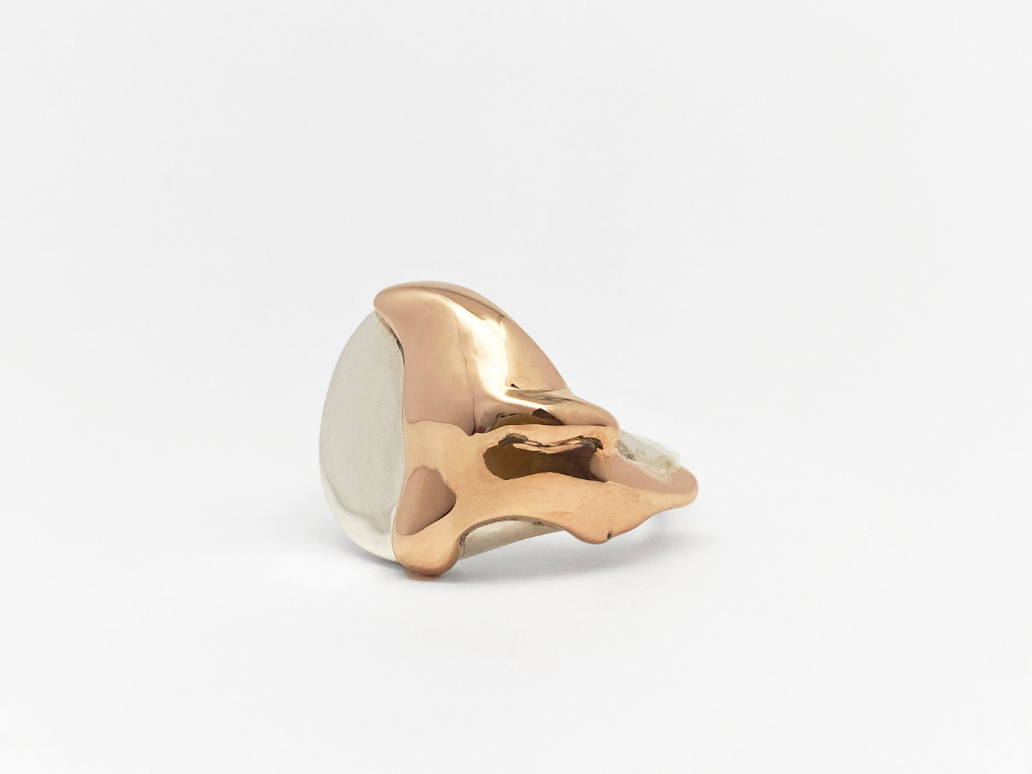 13. Dripping Signet Ring