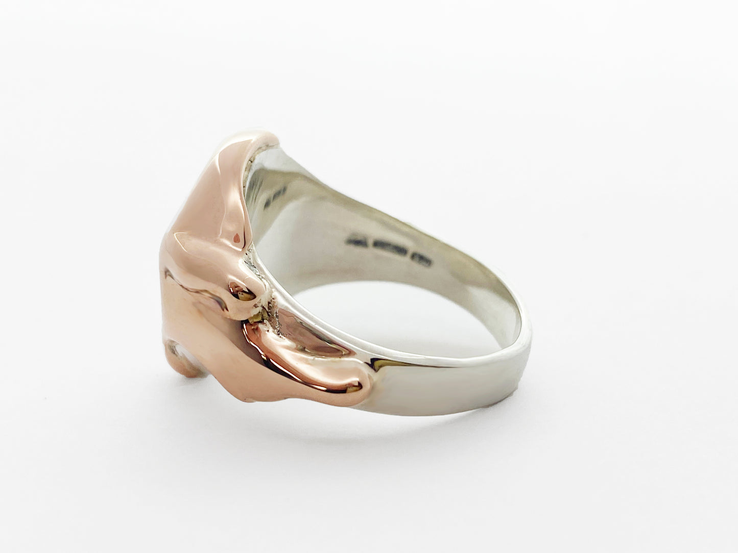 13. Dripping Signet Ring