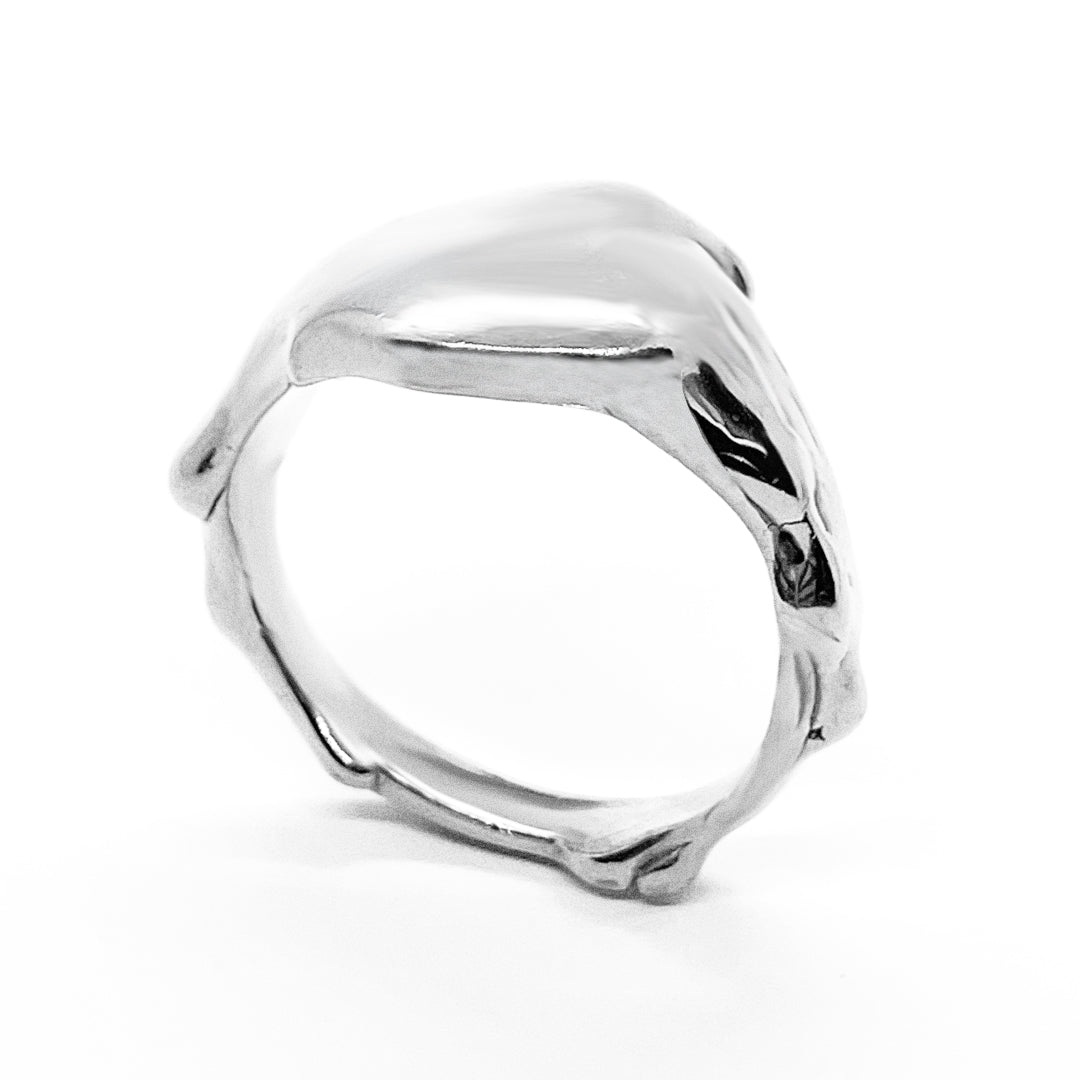 11. Dripping Signet Ring