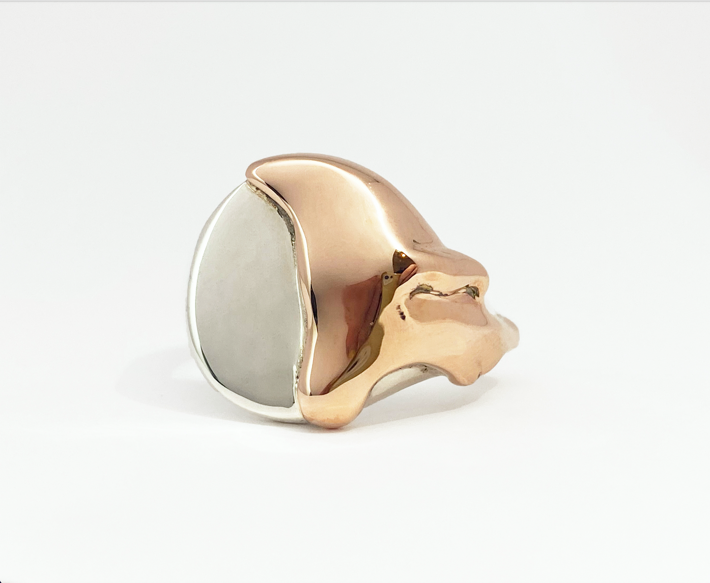 13. Dripping Signet Ring