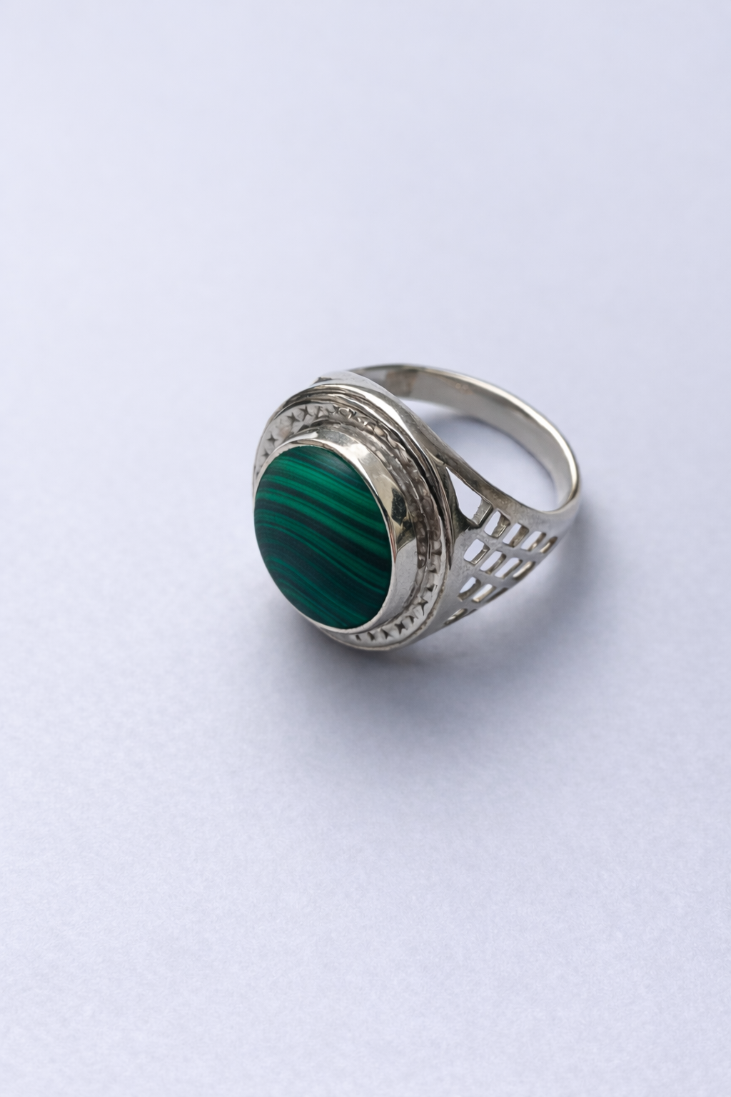 10. Malachite Signet Ring