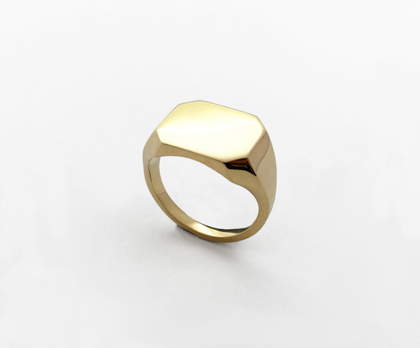 25. Gold Signet Ring