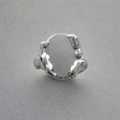 06. Wet Dripping Signet Ring